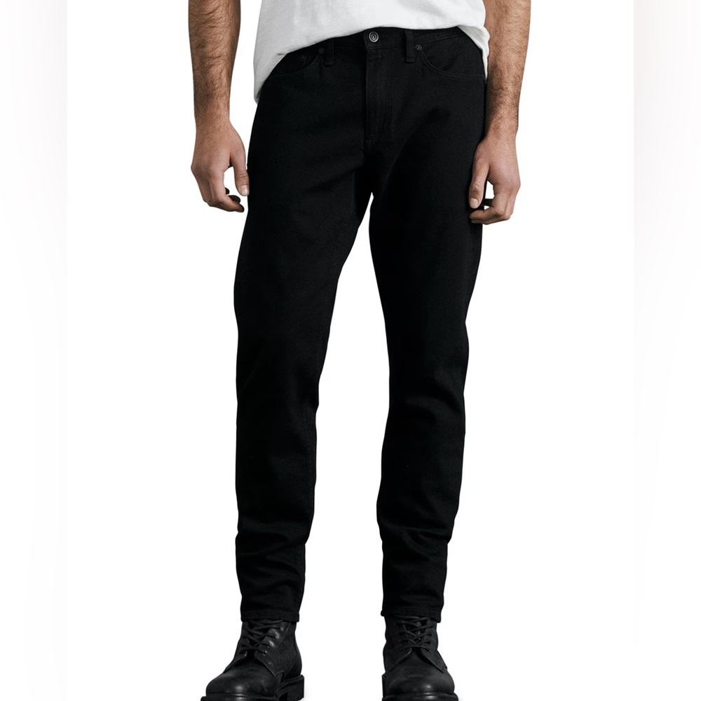 RAG & BONE Fit 2 Slim Fit Jean, Black, 30